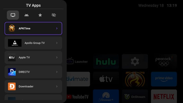 manage installed apps