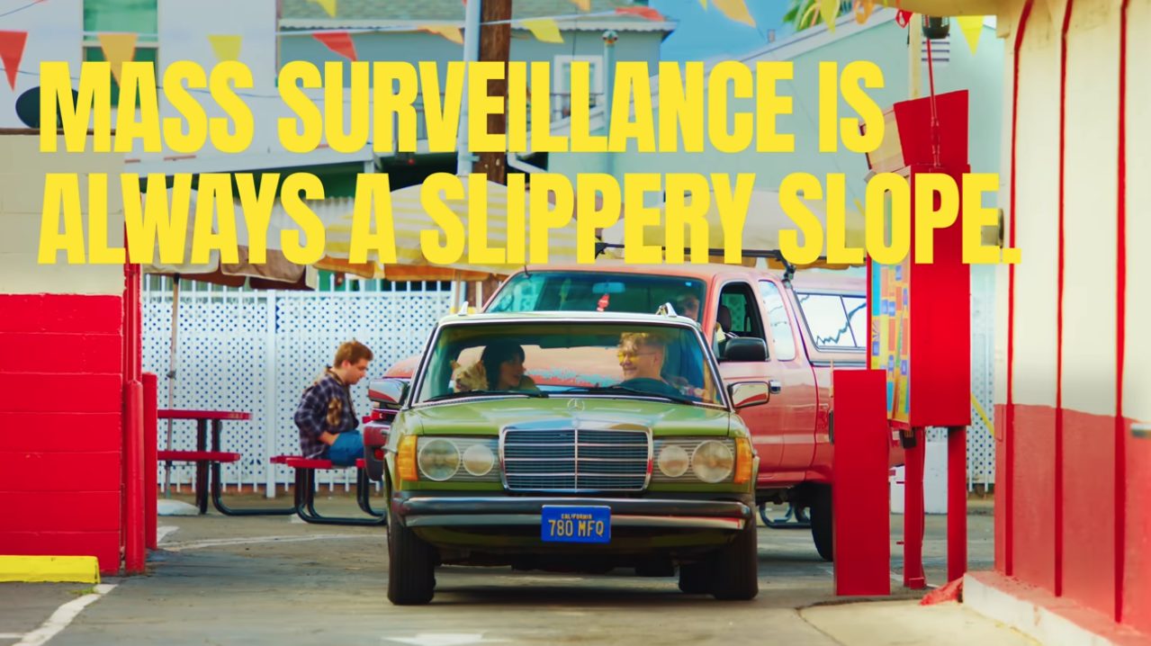 Screenshot from Mullvad VPN Ad