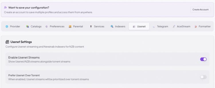 enable advanced settings