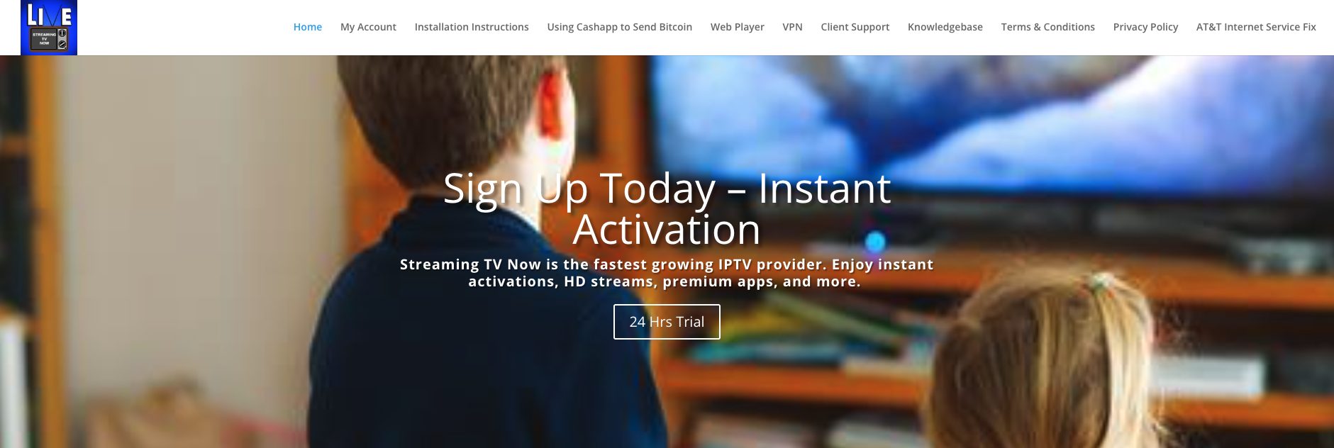 Old Streaming TV Now Website