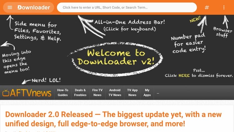 Edge-to-Edge Browser