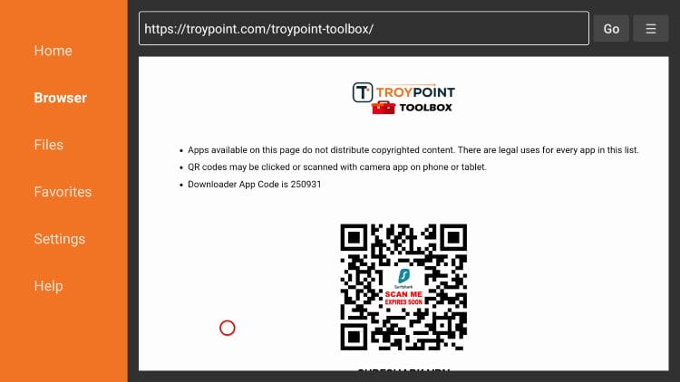 TROYPOINT Toolbox Home