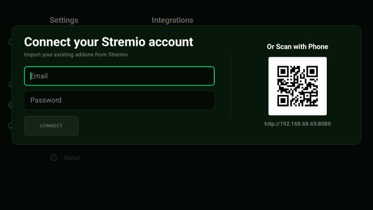 Import Stremio in Lumera
