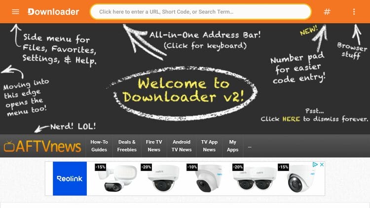 Launch Downloader and click the search bar on top.