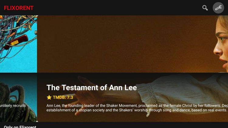 Click the tool icon on the top right to access settings.