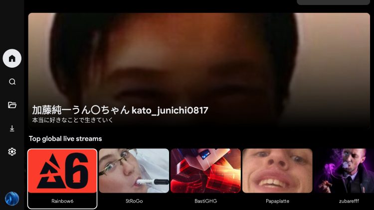you can now browse available content in the cloudstream apk