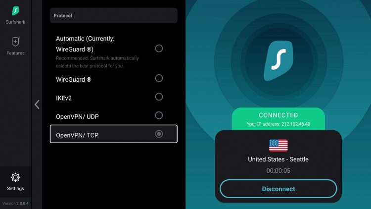 Surfshark VPN Protocols