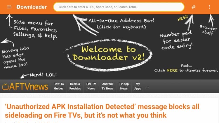 Launch Downloader and click the search bar on top.