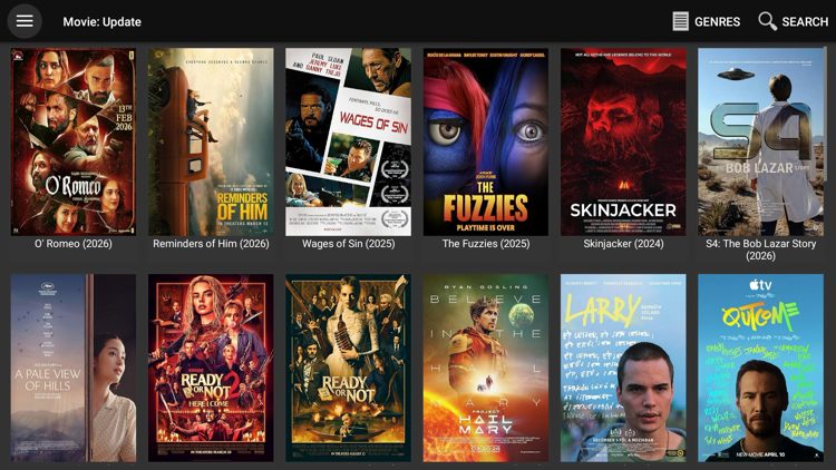 You have successfully installed the Movie HD app on your device.
