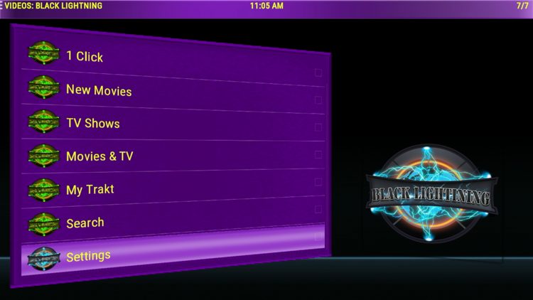 Scroll down and choose Settings.