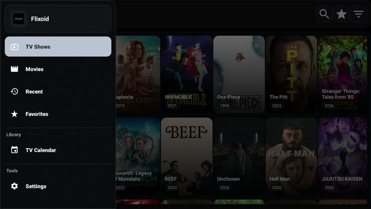 You have successfully installed Flixoid on your device!
