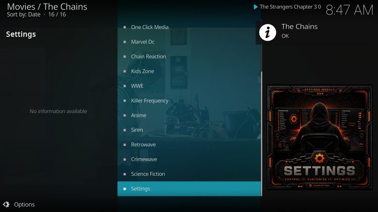 Return to Kodi and you should notice your Real-Debrid account is now logged in.