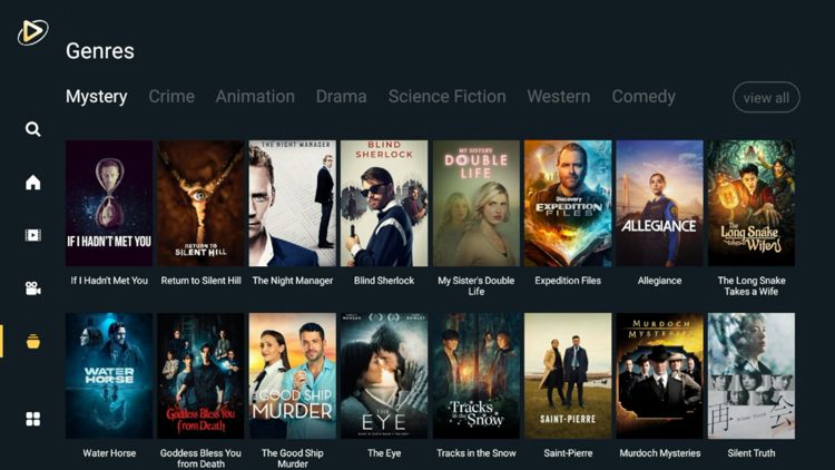 MobiFlix App Interface
