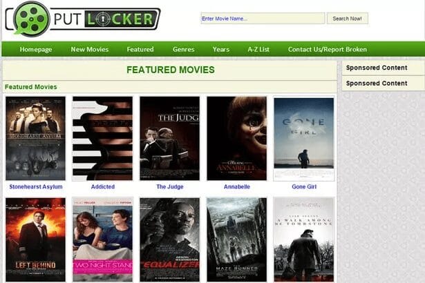 Original Putlocker Website