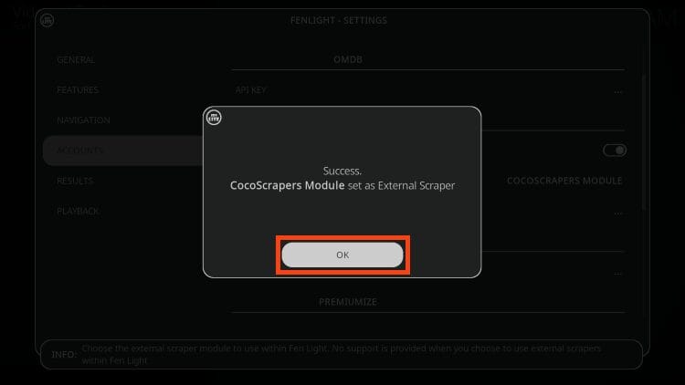 click ok for cocoscrapers