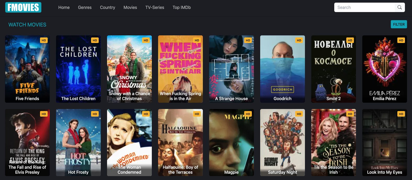 Original FMovies Website