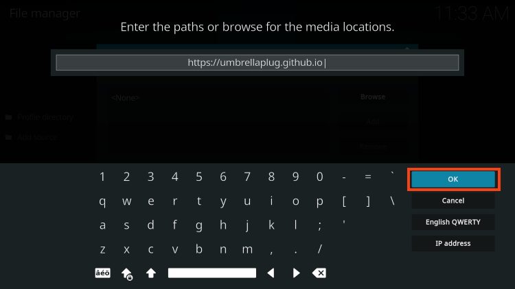 type https://umbrellaplug.github.io for umbrella kodi addon
