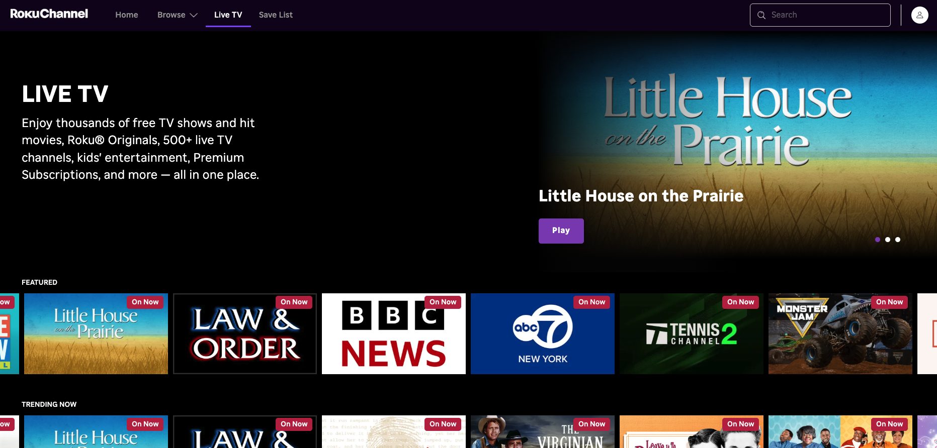 The Roku Channel App