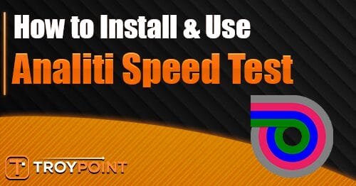 How to install analiti